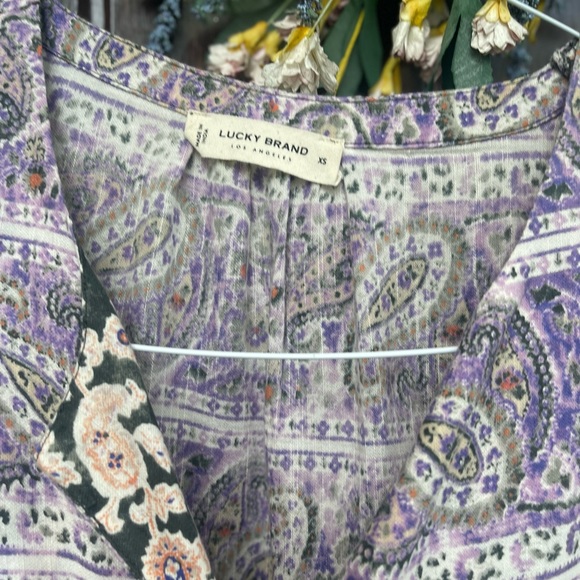 Sale‼️Lucky Brand Good Used Condition Top Size XS Will fit a Size Small/ Medium - Picture 6 of 14